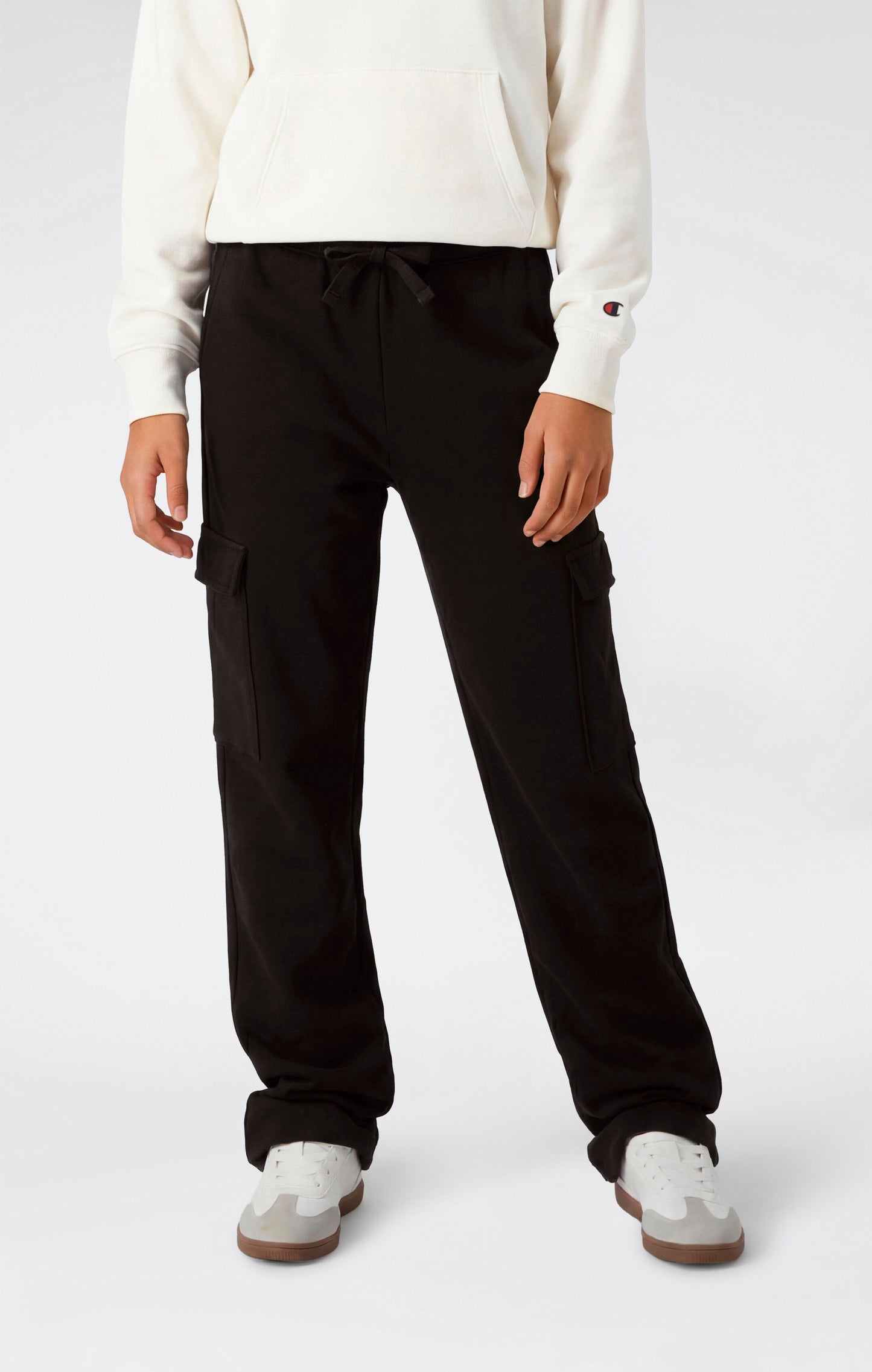 Girls' Lightweight Straight-Leg Cargo Pants Icons
