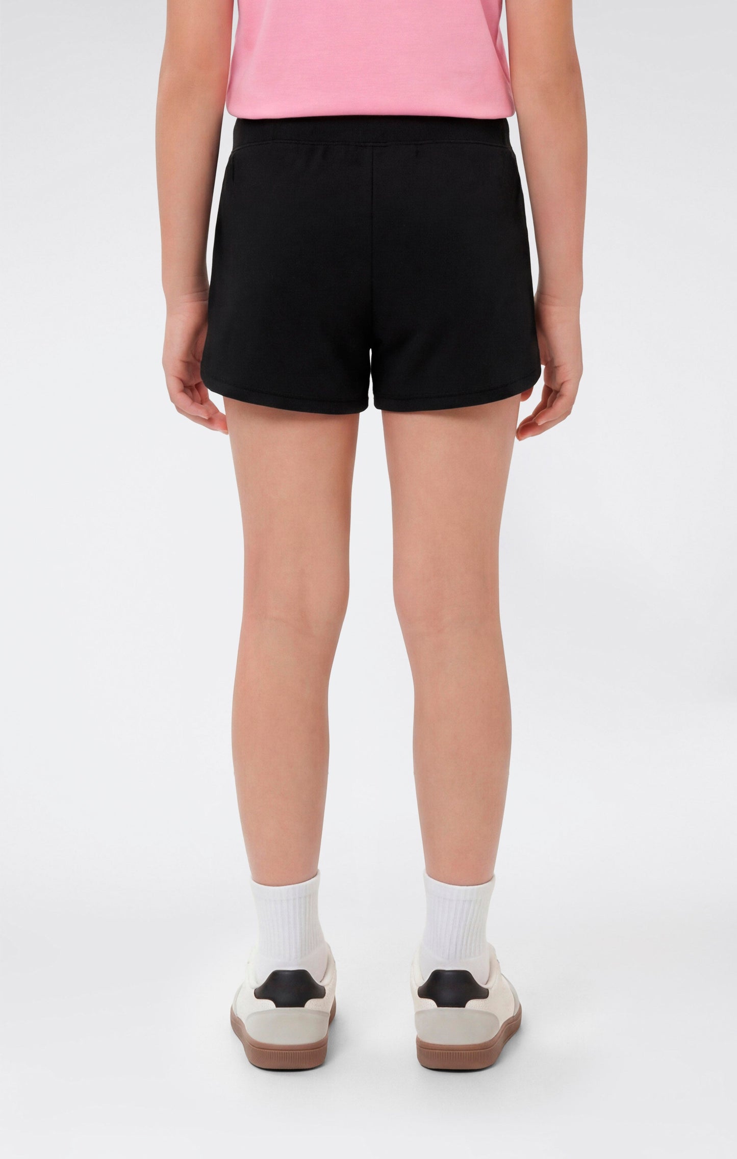 Girls' Ribbed Cotton Shorts Icons