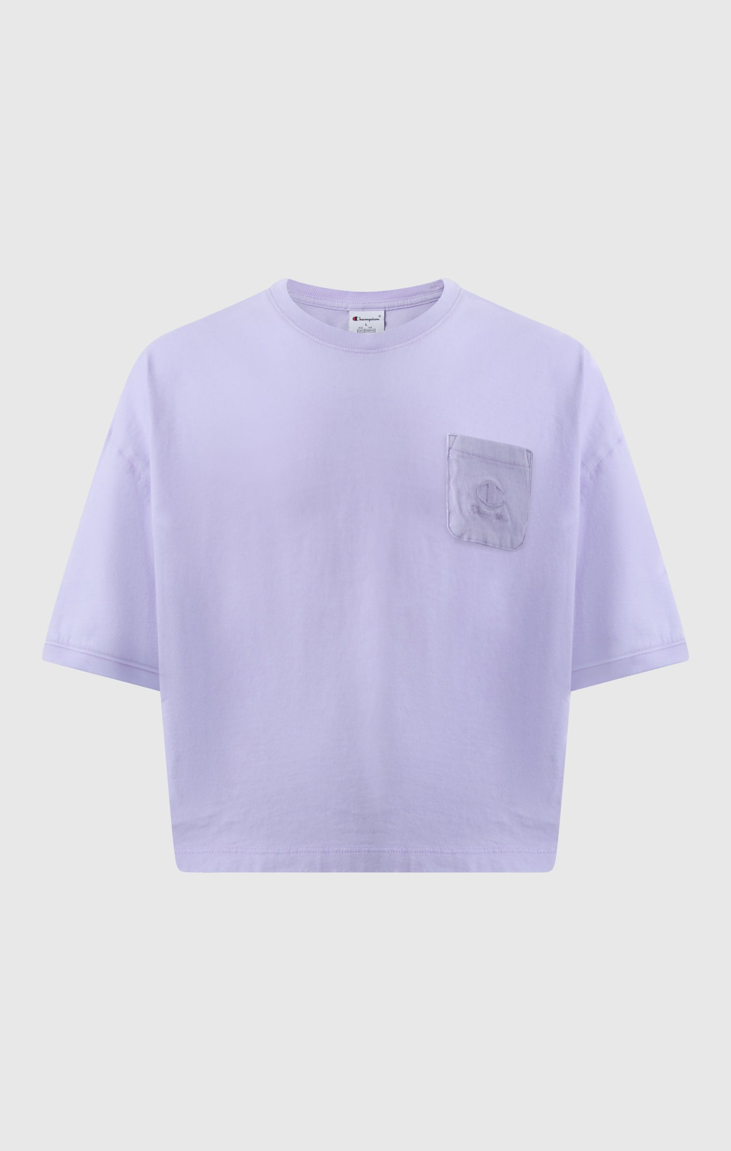 Girls' Washed Effect Crop T-Shirt Icons