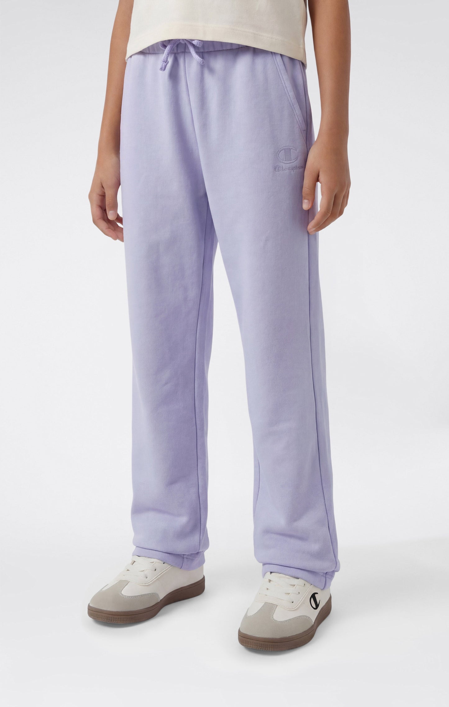 Girls' Washed Effect Straight Leg Pants Icons