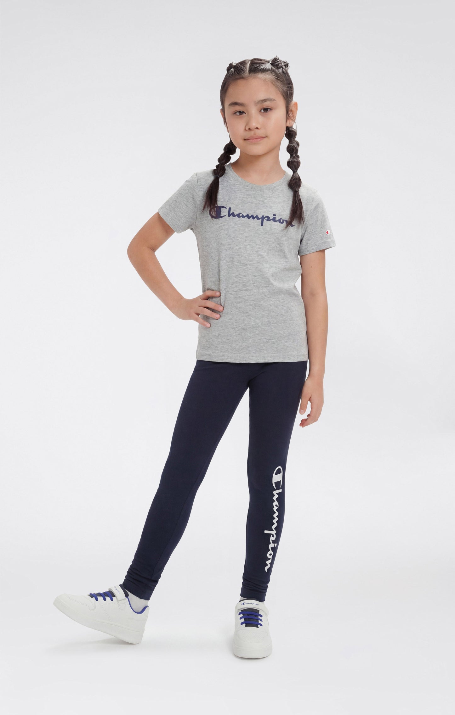 Girls' Leggings with Maxi Logo