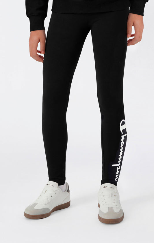 Girls' Leggings with Maxi Logo