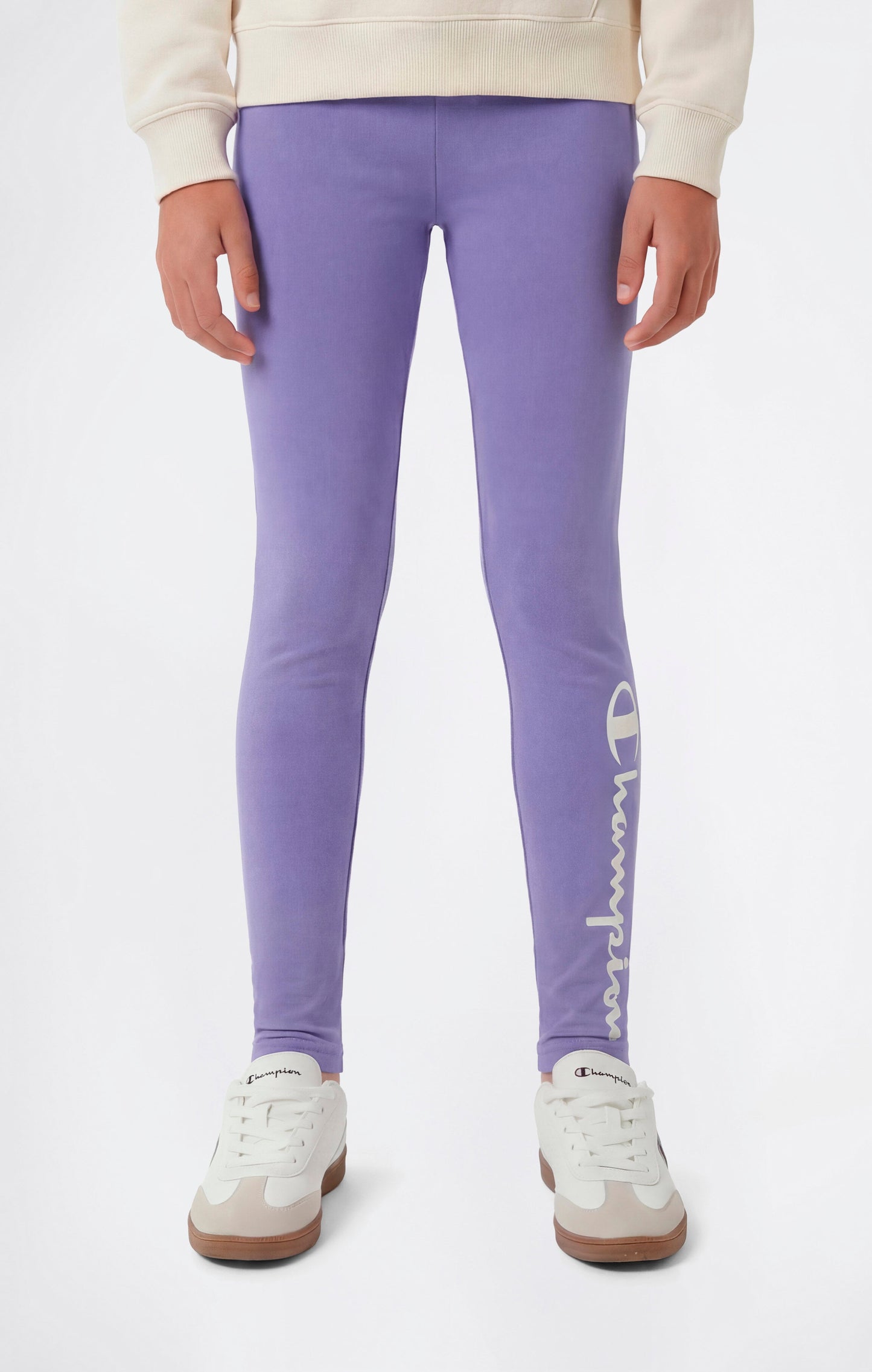 Girls' Leggings with Maxi Logo