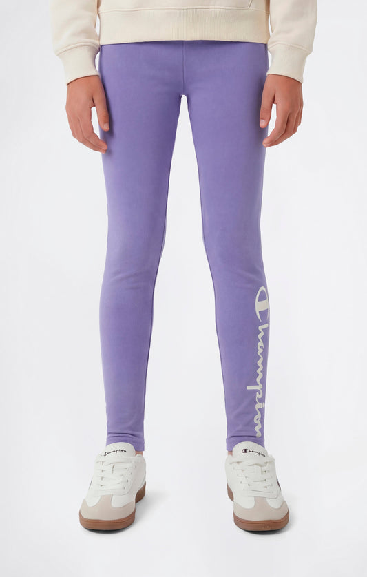 Girls' Leggings with Maxi Logo