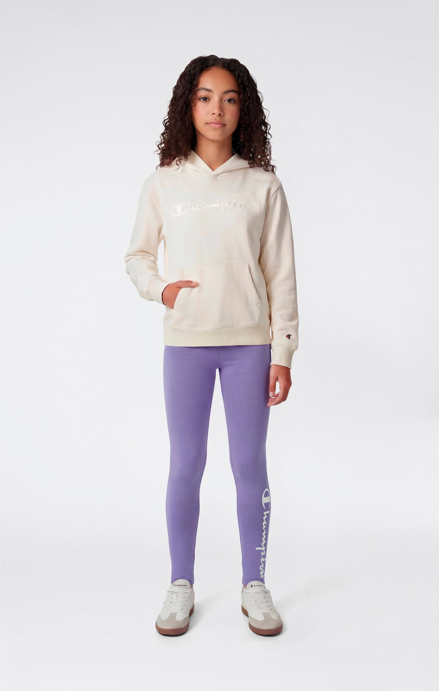 Girls' Leggings with Maxi Logo