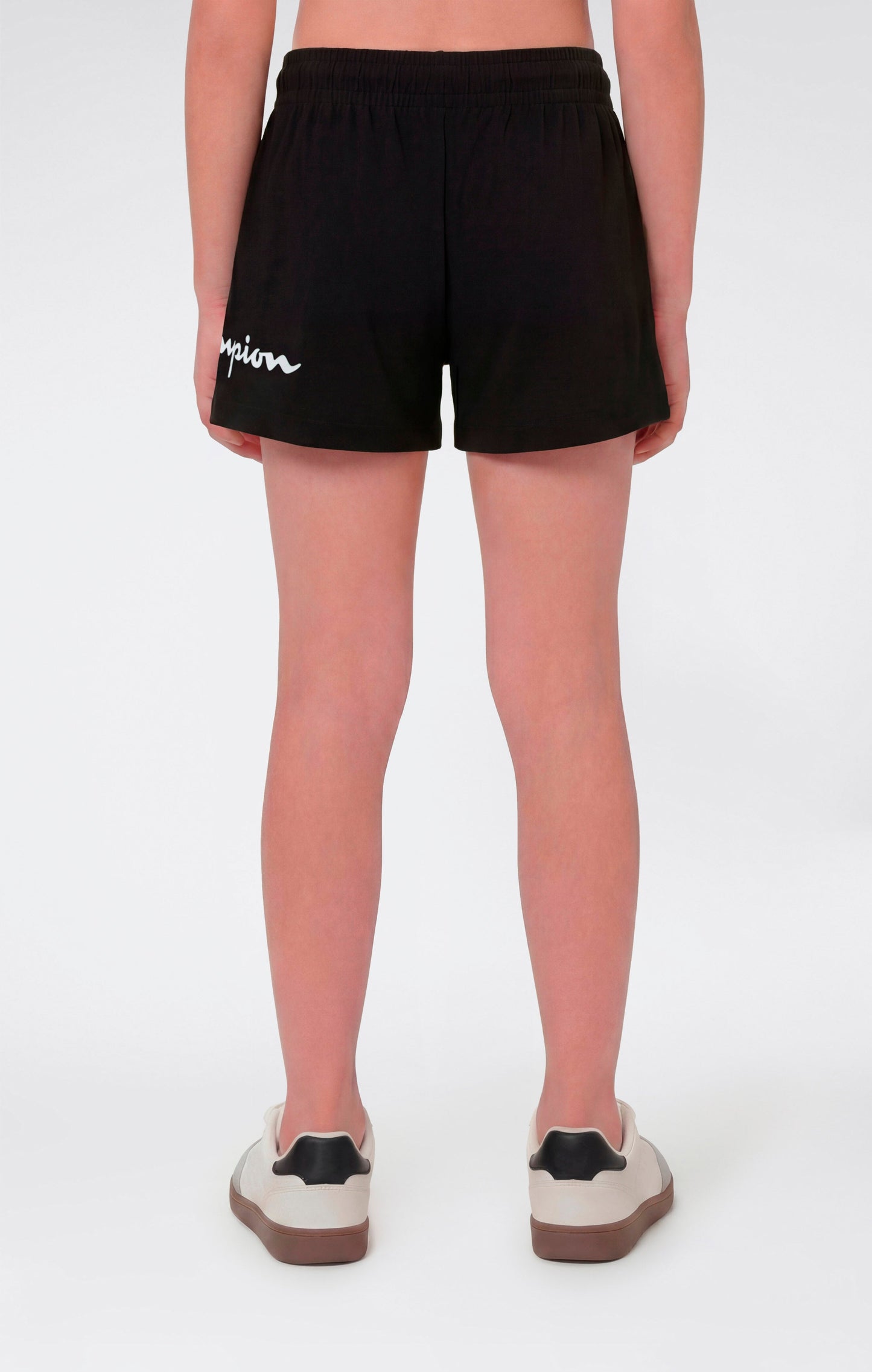 Girls' Cotton Shorts with Maxi Logo