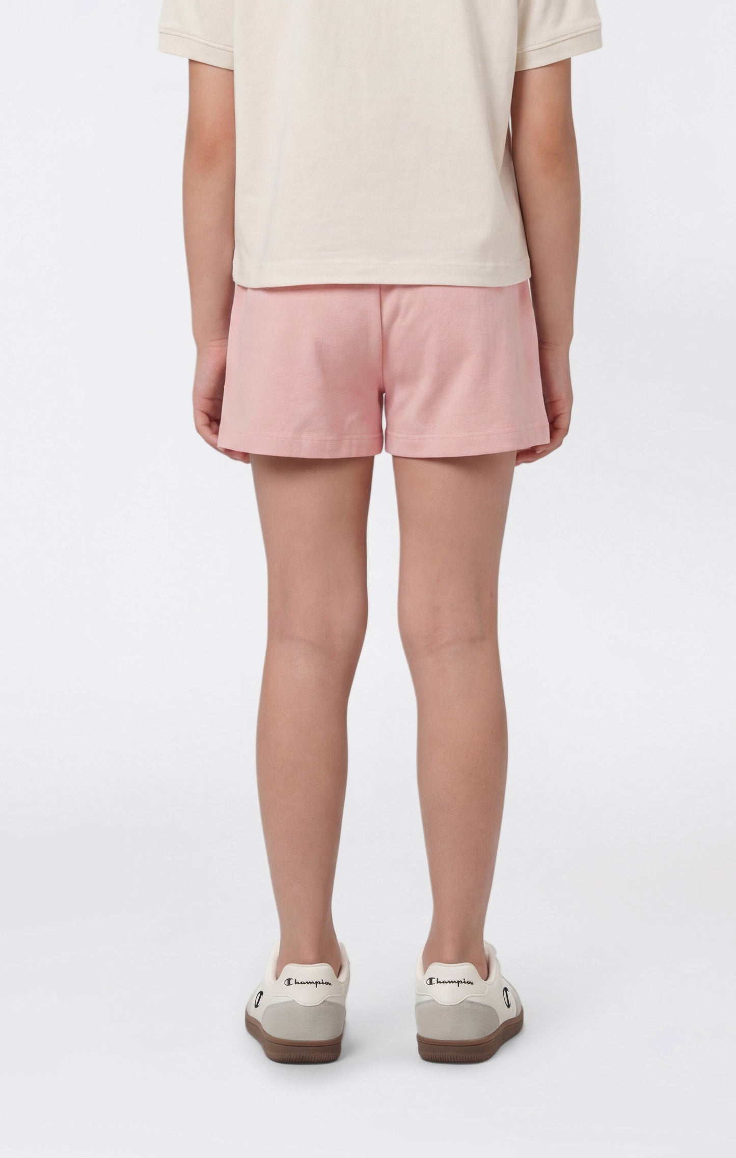 Mädchen-Baumwollshorts mit Maxi-Logo