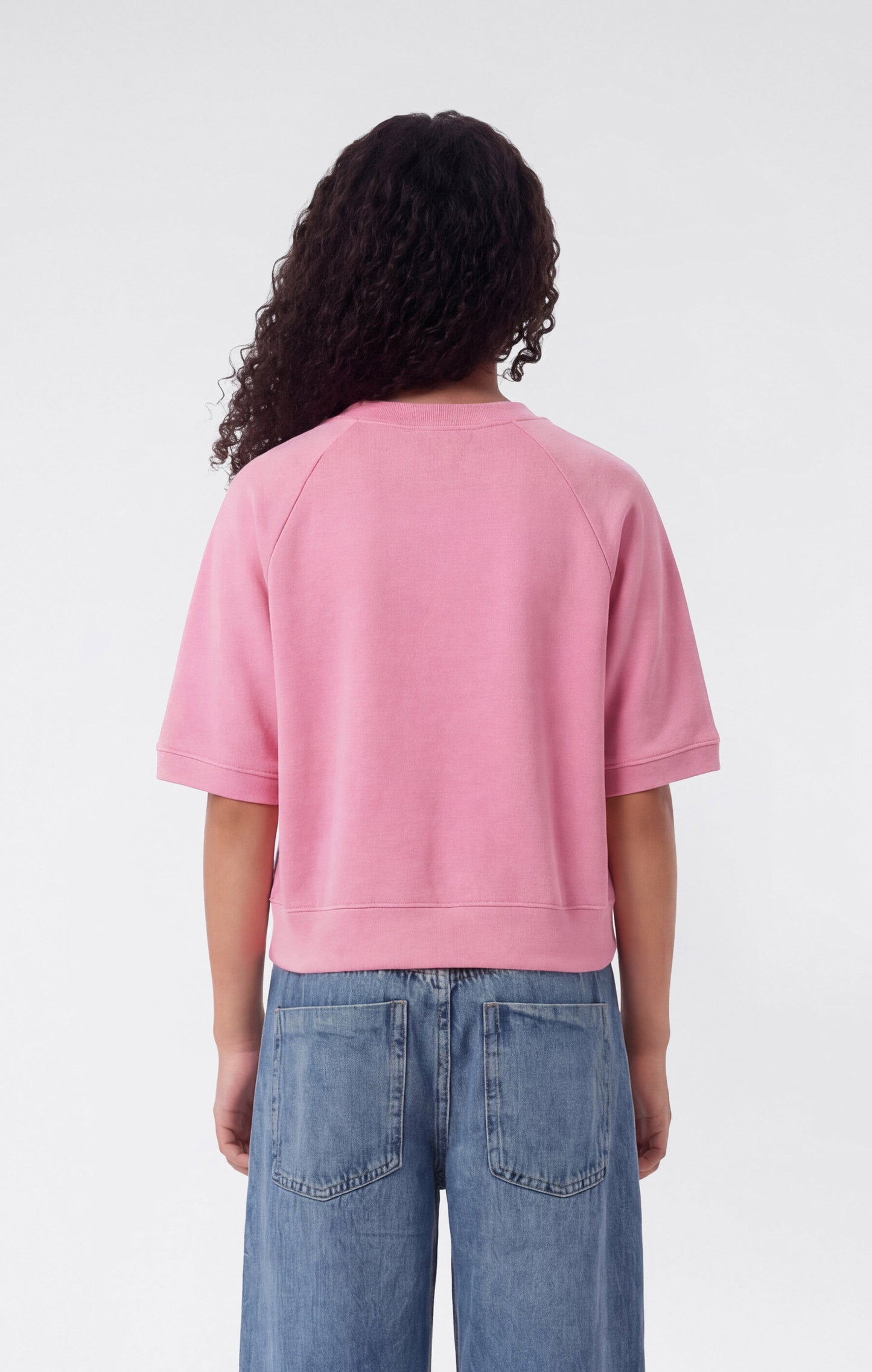 Mädchen-Kurzarm-Sweatshirt-Icons