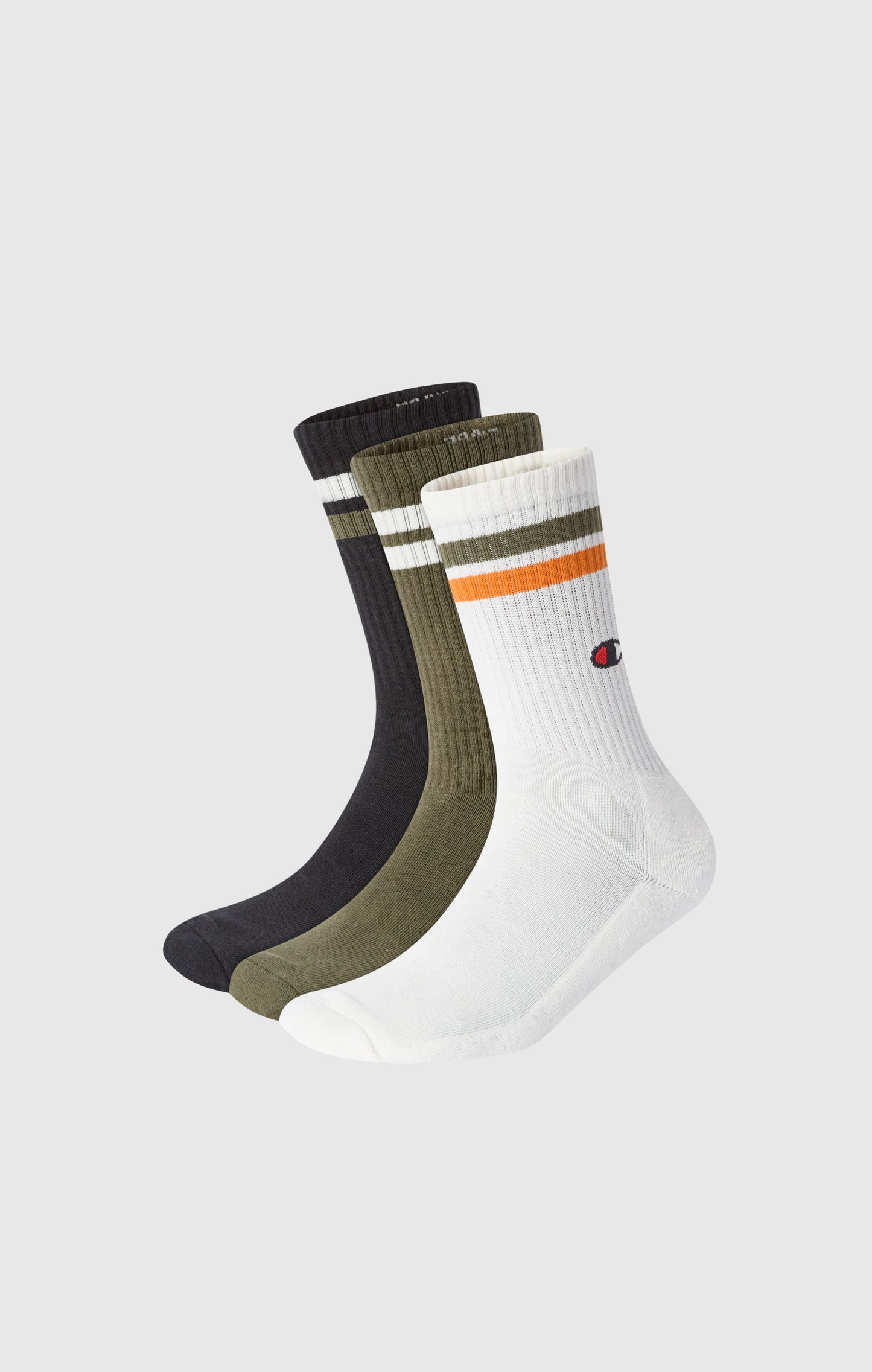 Crew-Socken im Dreierpack