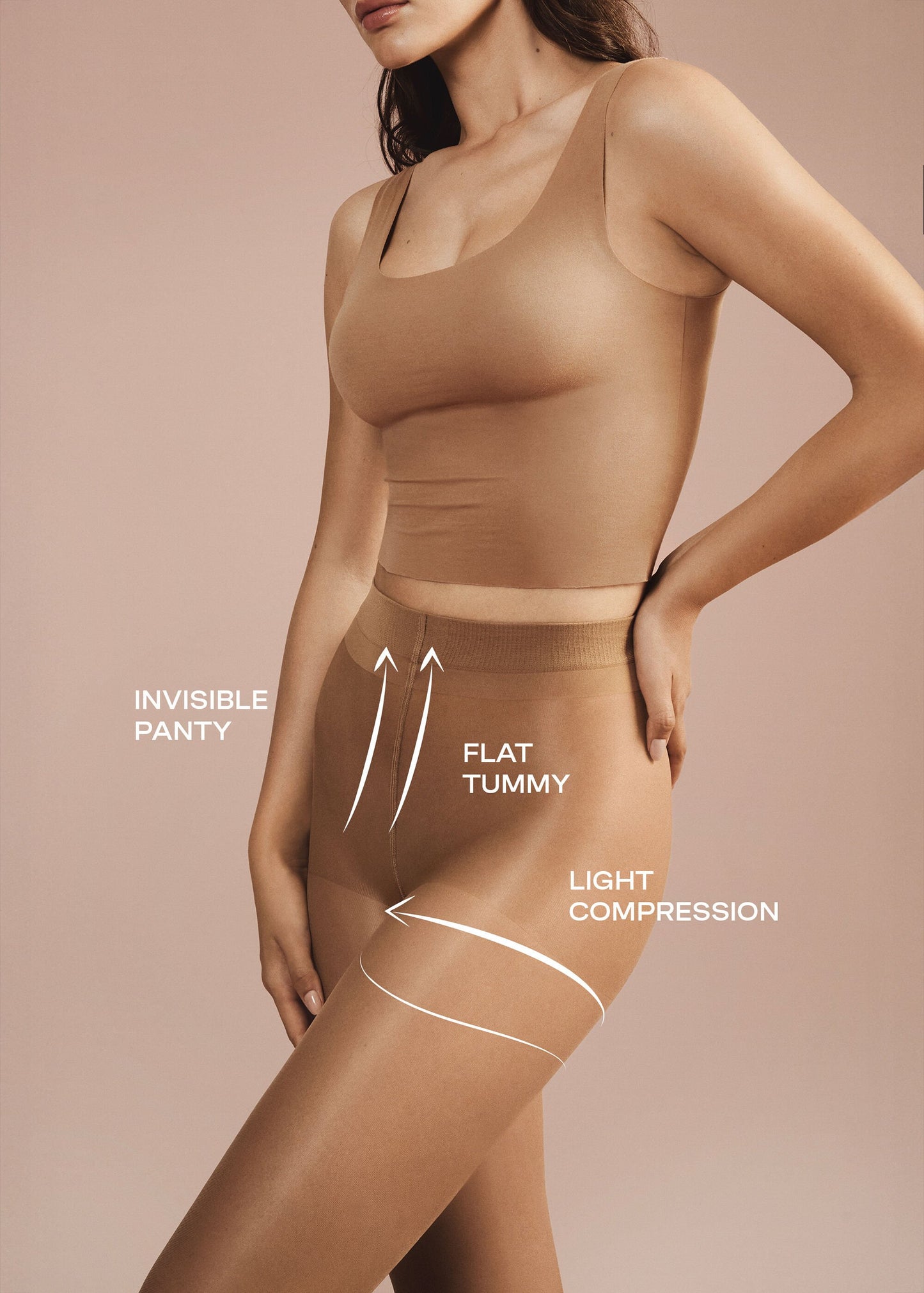 Control Top Sculpt 30 Denier Sheer Tights