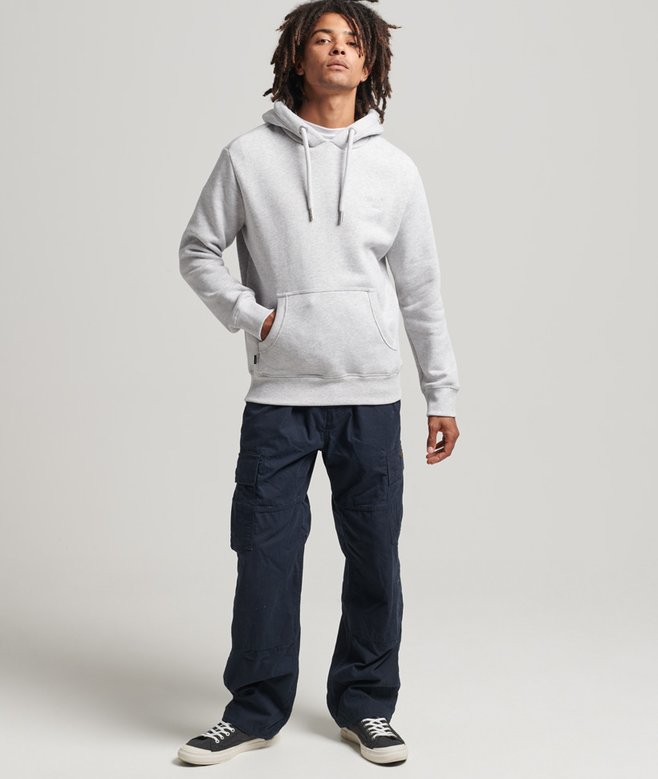 Organic Cotton Essential Logo Hoodie