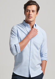 Organic Cotton Long Sleeve Oxford Shirt