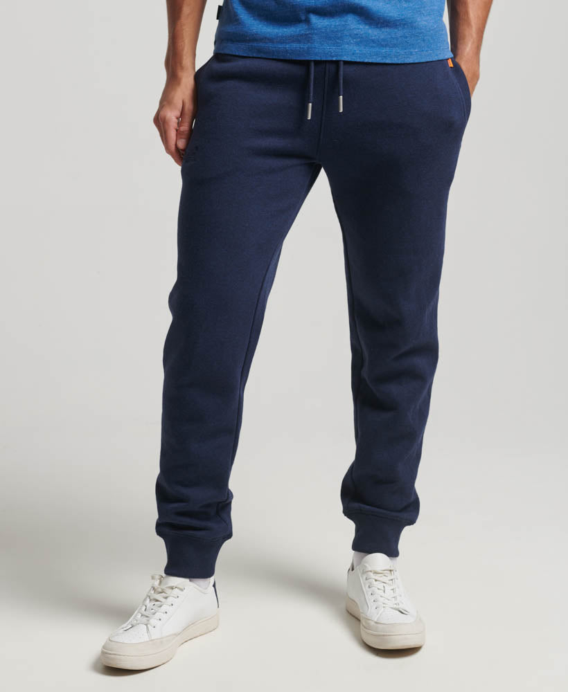 Organic Cotton Vintage Logo Embroidered Joggers