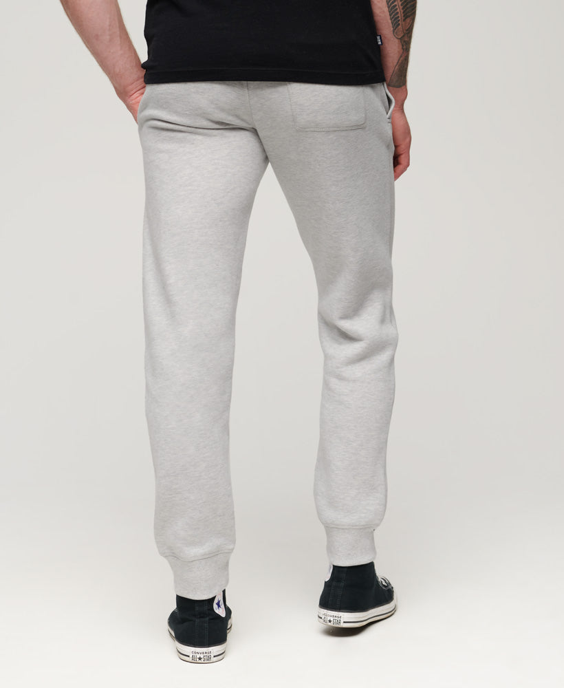 Organic Cotton Vintage Logo Embroidered Joggers