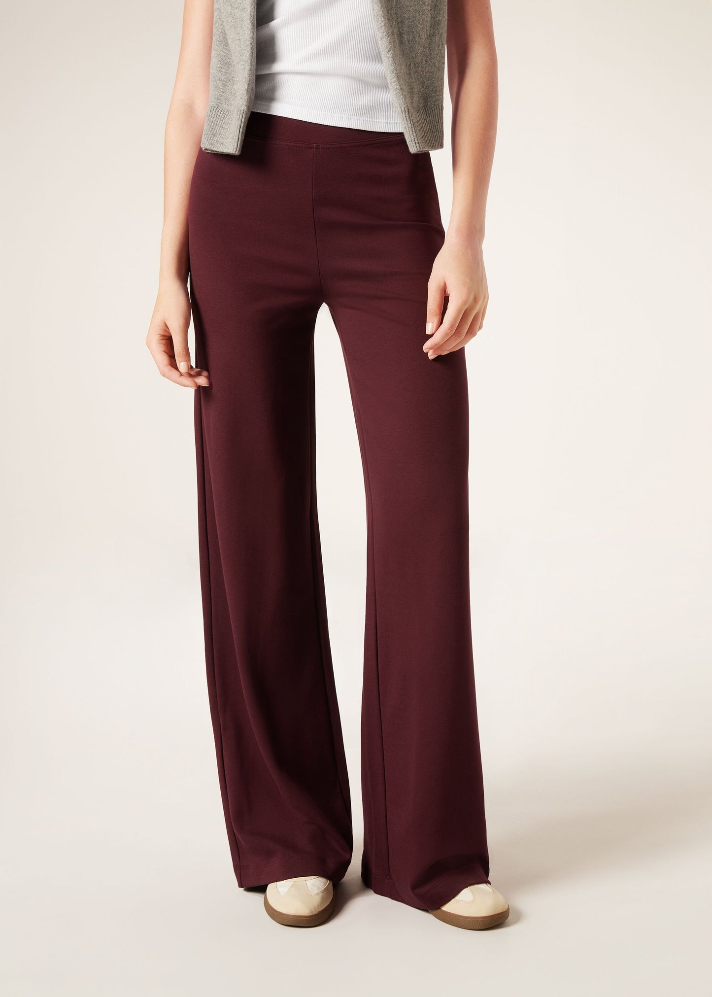 Milano Knit Palazzo Trousers