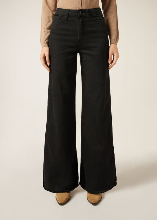 Wide Leg Stretch Jeans