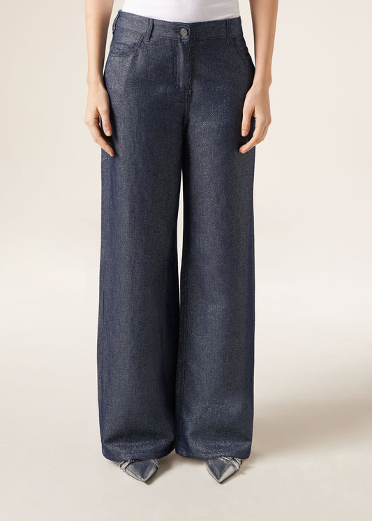 Palazzo Ultralight Glitter Jeans