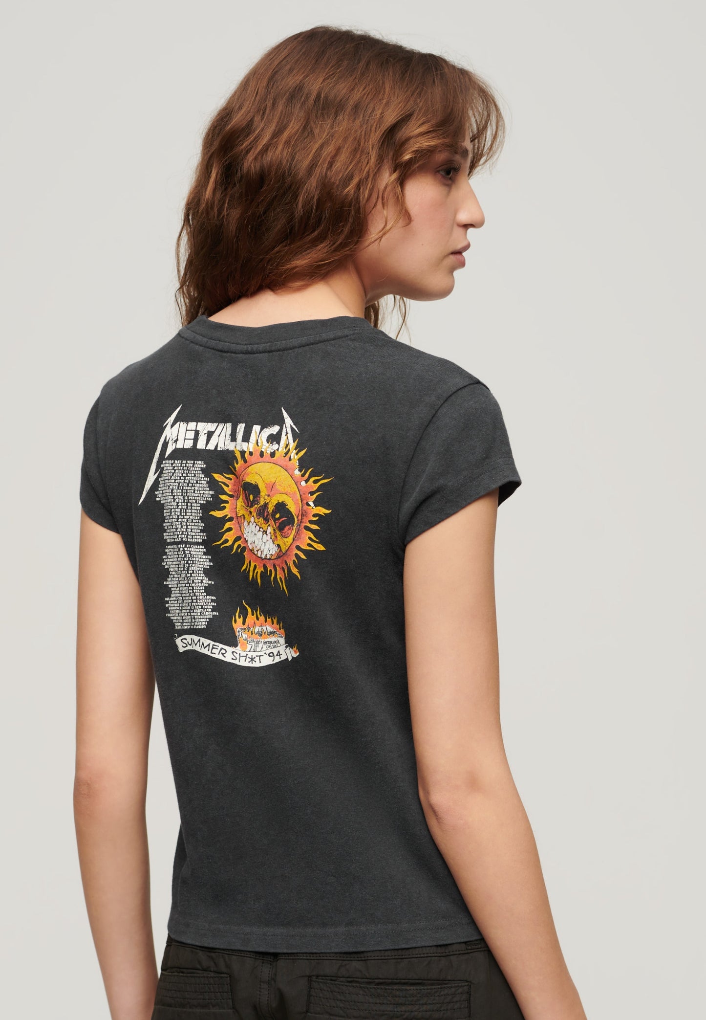 Metallica Cap Sleeve Band T-Shirt