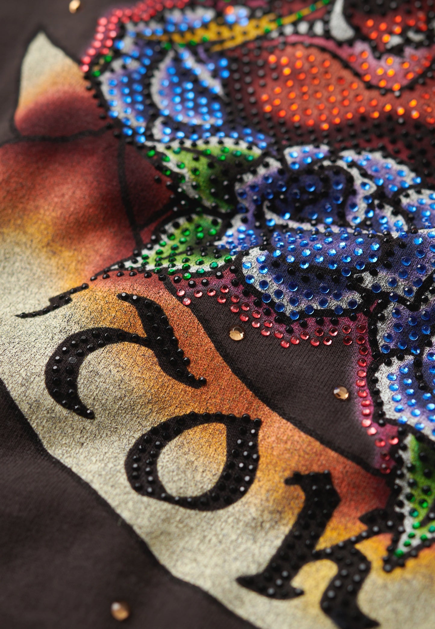 Tattoo Rhinestone T-Shirt