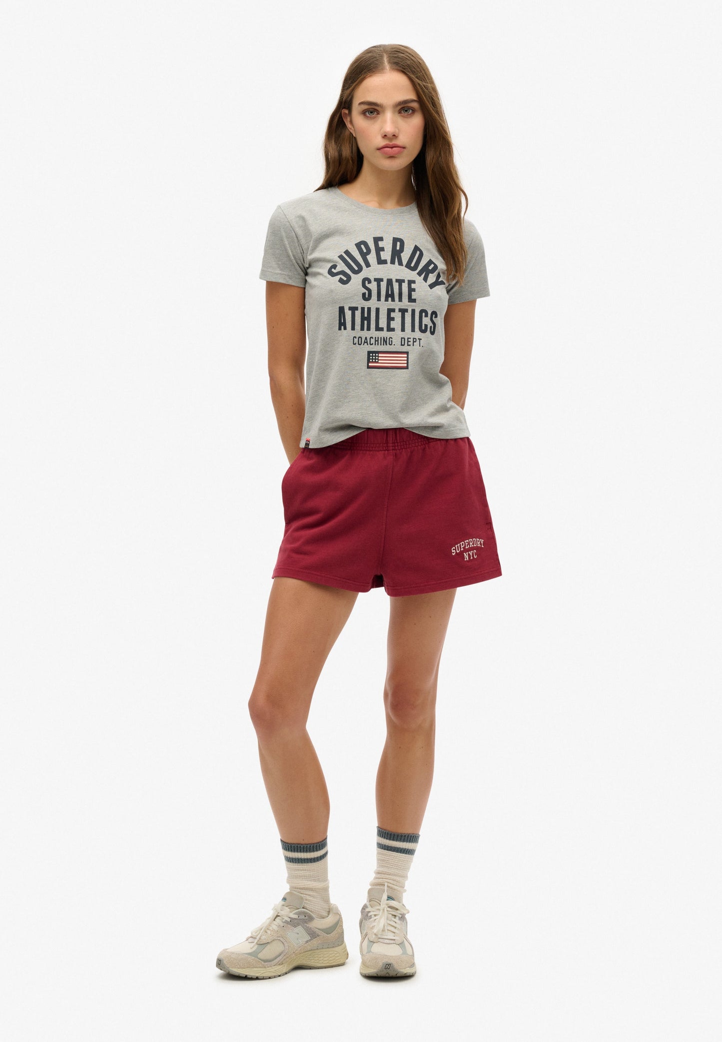 Athletic Graphic Fitted T-Shirt