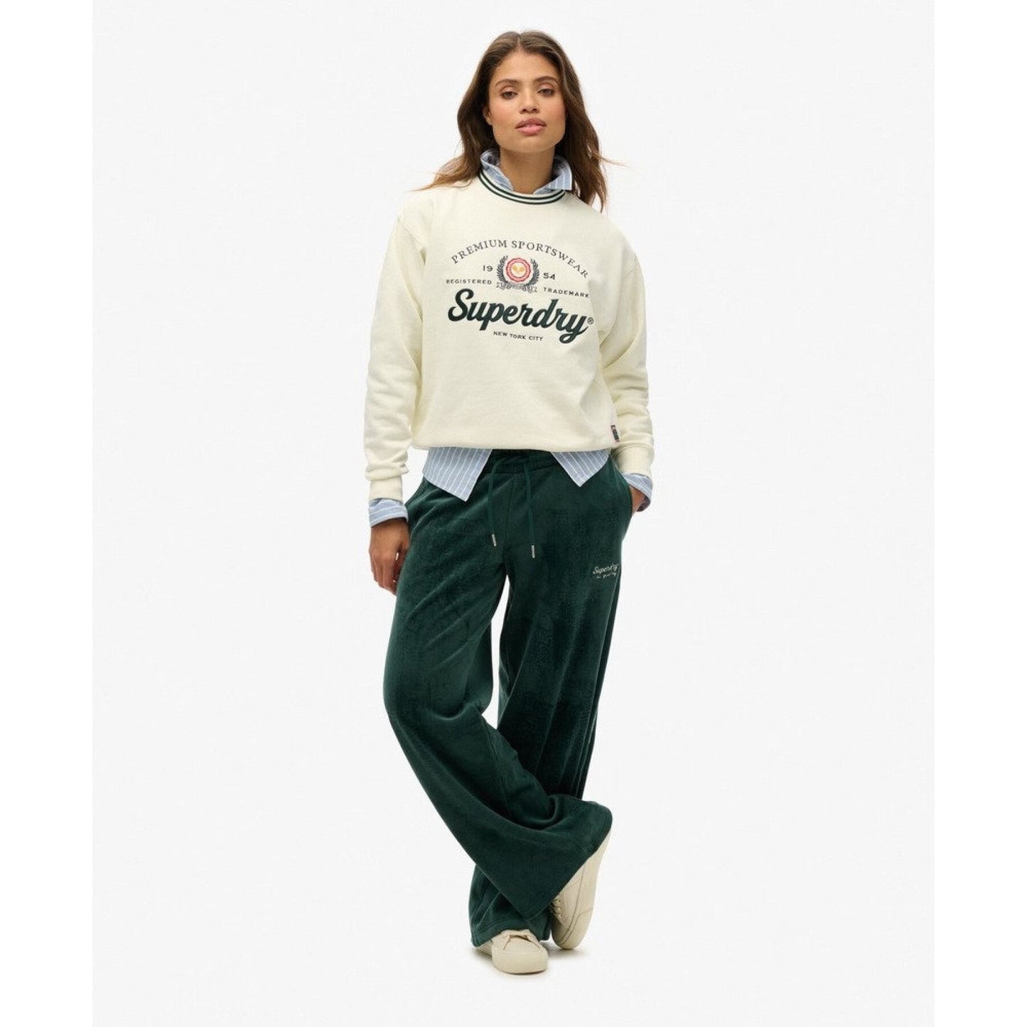 Country Club Loose Crew Sweatshirt