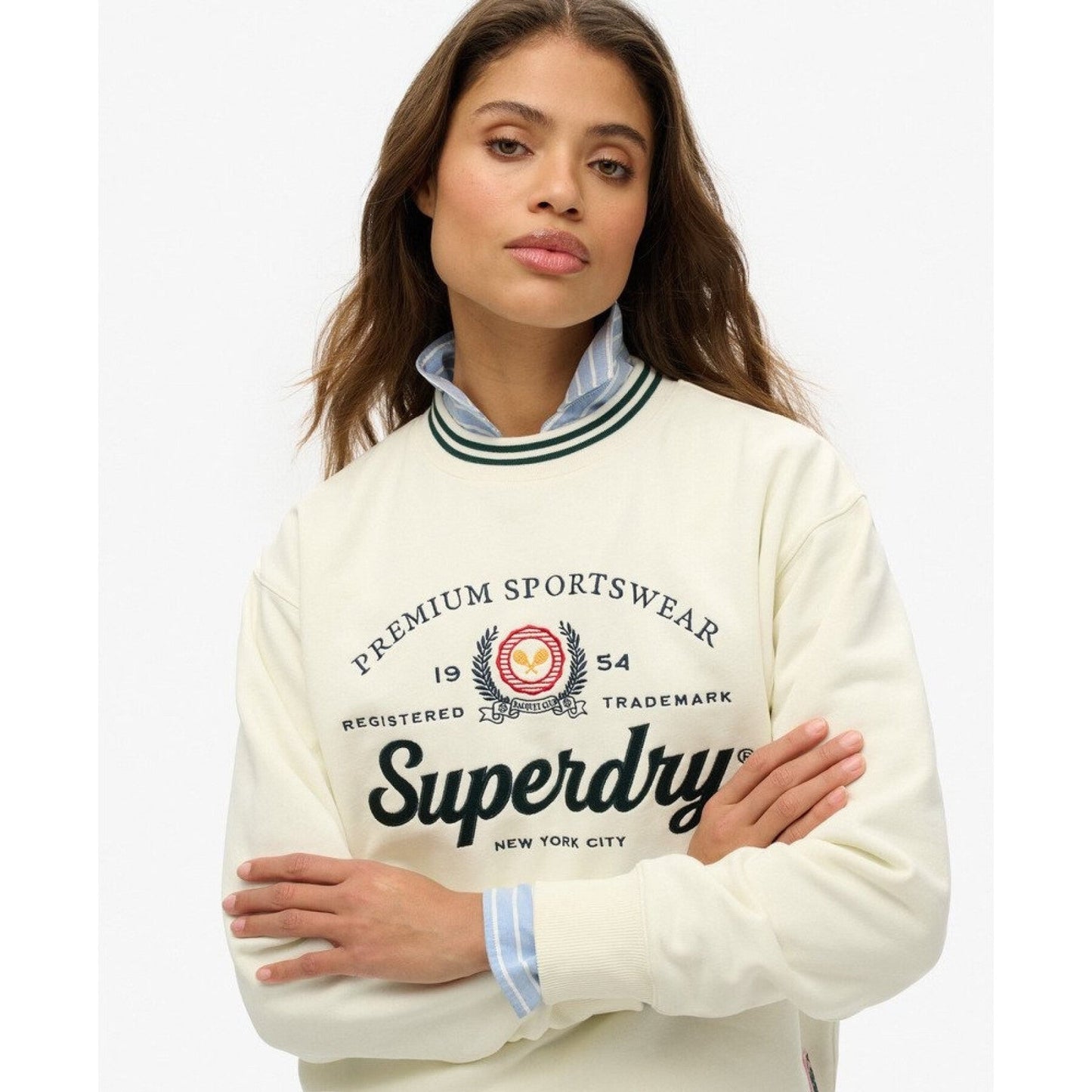 Country Club Loose Crew Sweatshirt