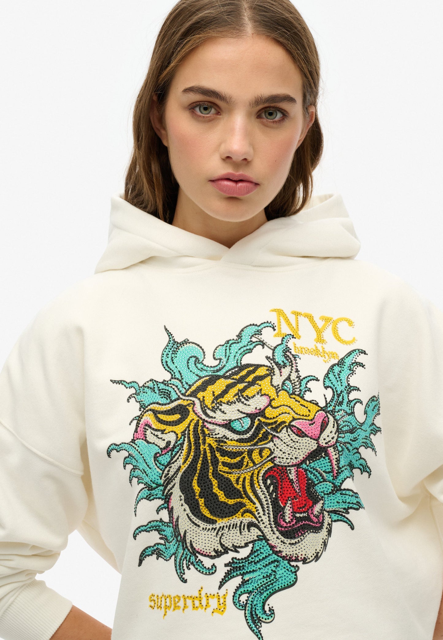 Neo Trad Tattoo Relaxed Hoodie