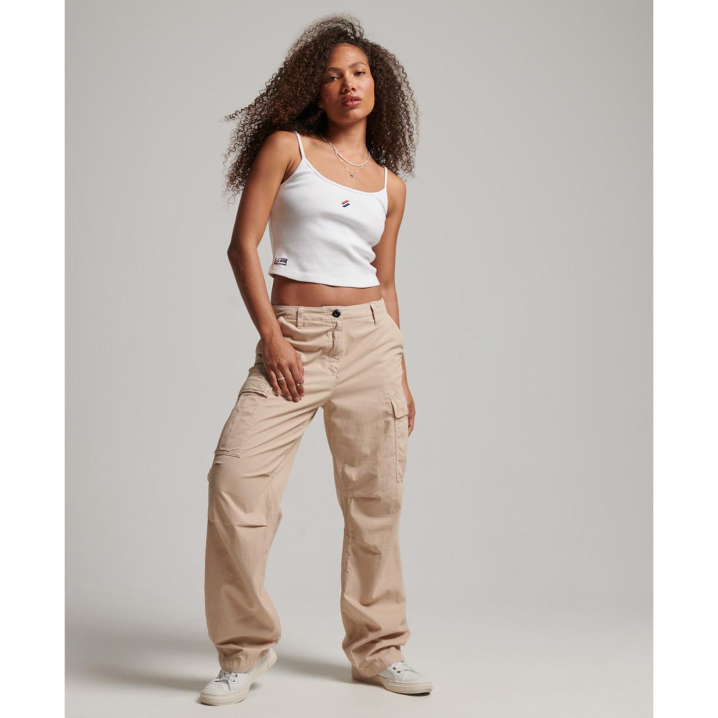 Vintage Low Rise Cargo Trousers
