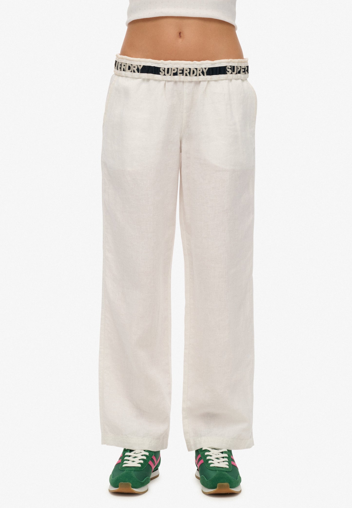 Linen Drawstring Pants