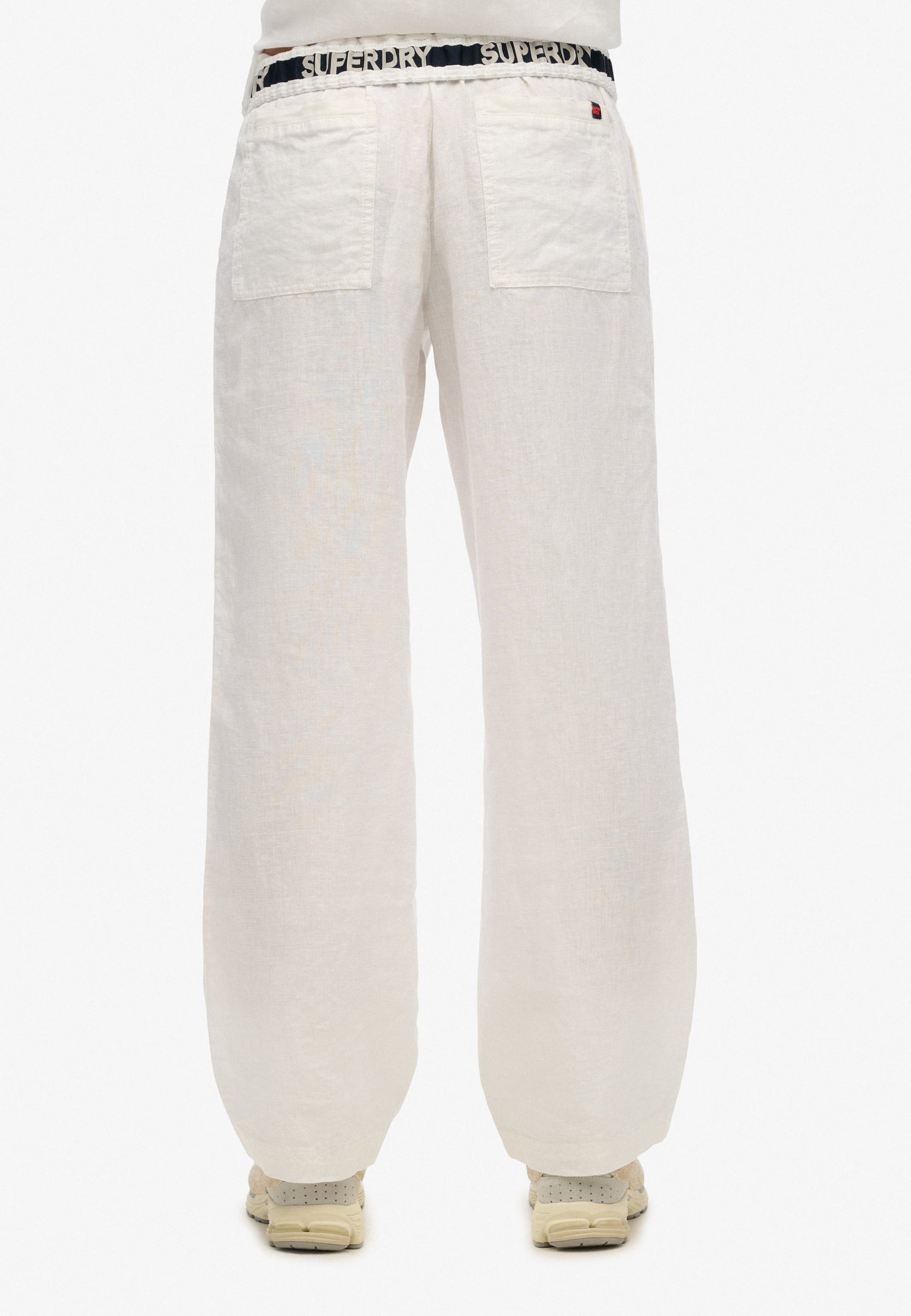 Linen Drawstring Pants
