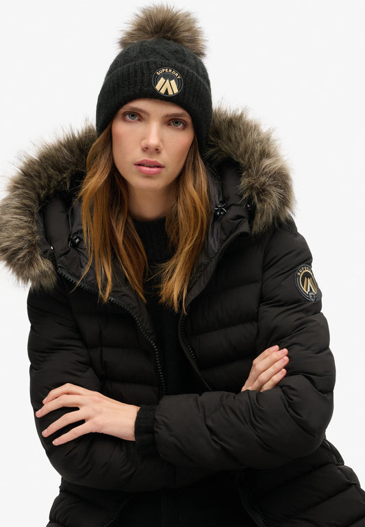 Cable Luxe Knit Beanie Hat