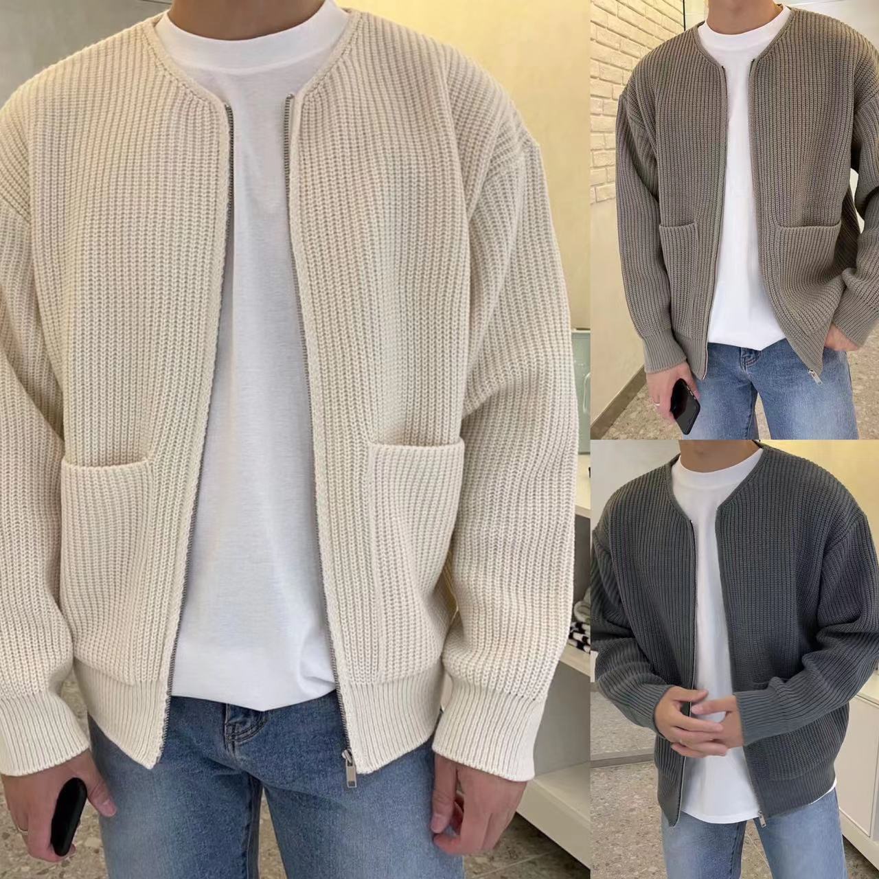 Trendige Strickjacke für Herren