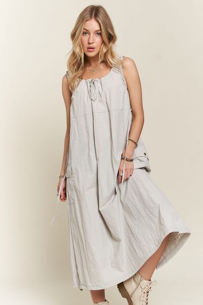 ADORA Cargo-Kleid mit Schlitz und Tunnelzug
