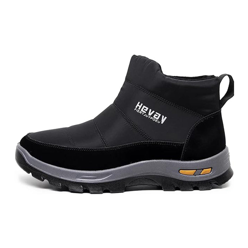 (Zeitlich begrenztes 49 % Rabattangebot) Orthopädische Herren-Schneestiefel mit Fußgewölbestütze, breiter Zehenpartie, bequem, wasserdicht, rutschfest, warme Arbeitsschuhe