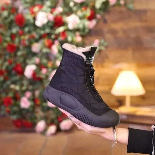🔥Heißer Verkauf 49% RABATT - Retro wasserdichte warme Schneestiefel